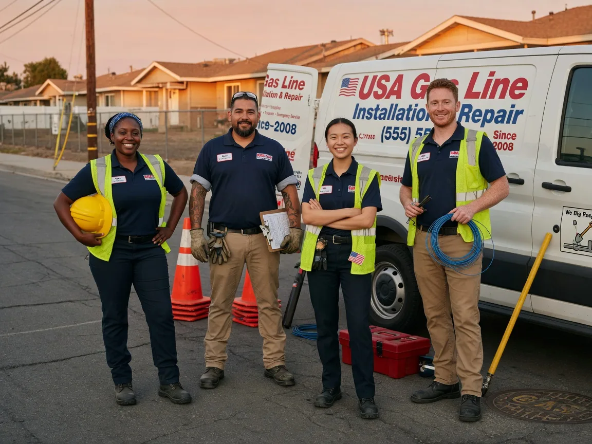 Gas Line Installation company in Keeler, CA